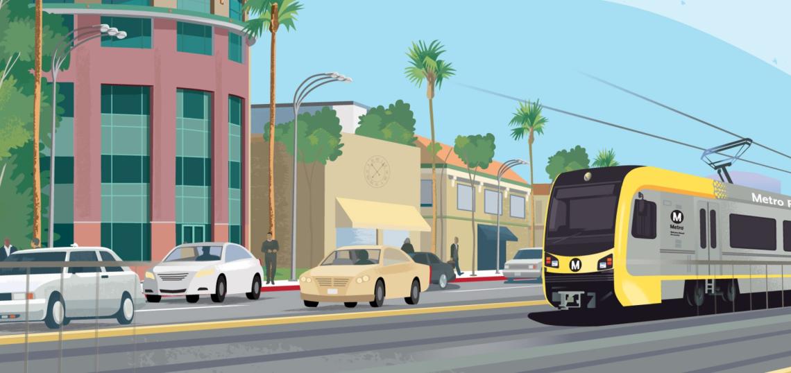 Metro Could Build Van Nuys Boulevard Light Rail Line in Phases Urbanize LA